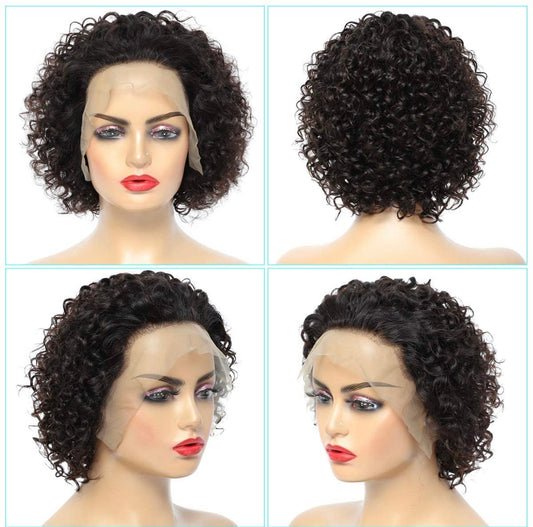Short curly Lacefront Wig